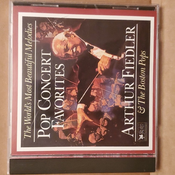 Other - 2/$8  🎼 Arthur Fielder & The Boston Pops Pop Concert Favorites CD 🎻 🎺